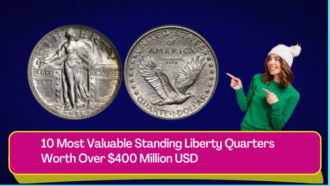 10 Most Valuable Standing Liberty Quarters Worth Over $400 Million USD