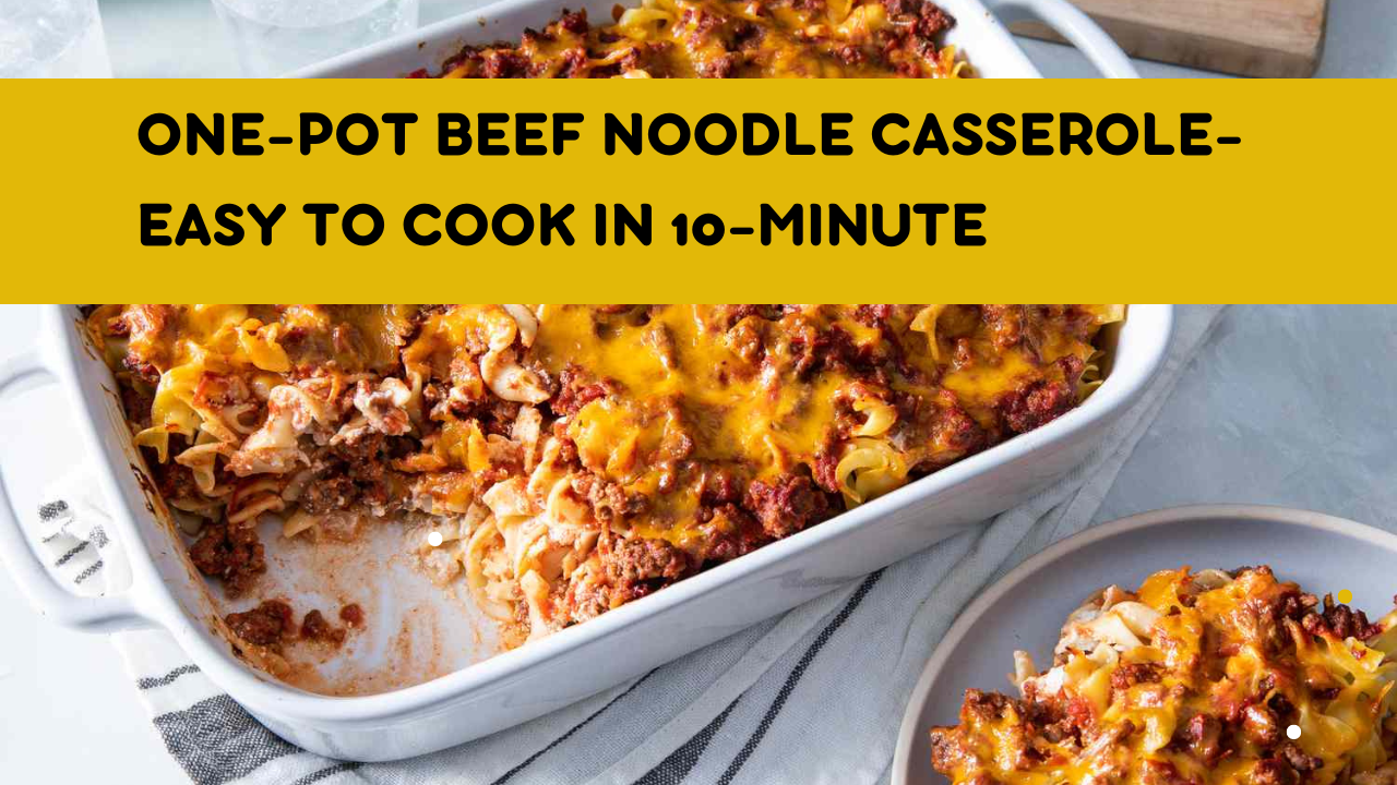 When you take a moment to appreciate One-Pot Beef Noodle Casserole, it’s clear that this dish is more than just a meal; it's a loving embrace in food form. It’s easy to make, incredibly satisfying, and carries a unique ability to bring people together. So, the next time you’re feeling a bit down or simply want to enjoy something heartfelt, remember that this recipe will always be waiting to lift your spirits!